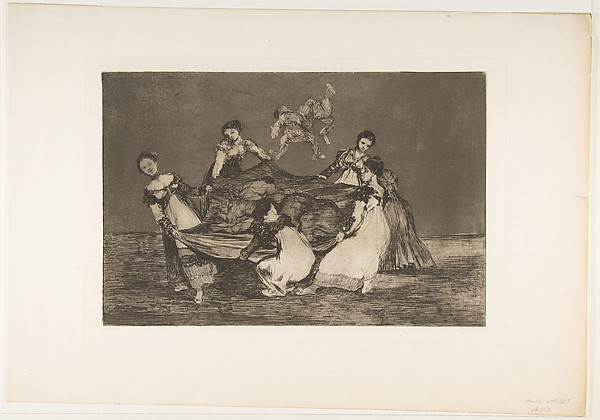 'Feminine Folly' from the 'Disparates' (Follies / Irrationalities)