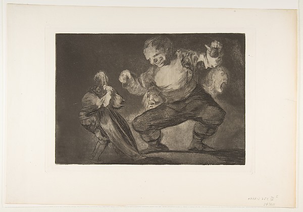 Dancing Giant from the 'Disparates' (Follies / Irrationalities)