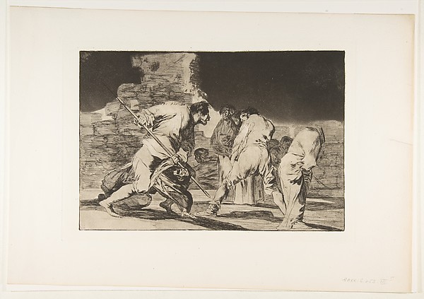 'Cruel Folly' from the 'Disparates' (Follies / Irrationalities)