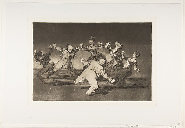 'Merry Folly' from the 'Disparates' (Follies / Irrationalities)