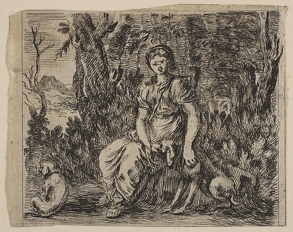 Diana, from 'Game of Mythology' (Jeu de la Mythologie)