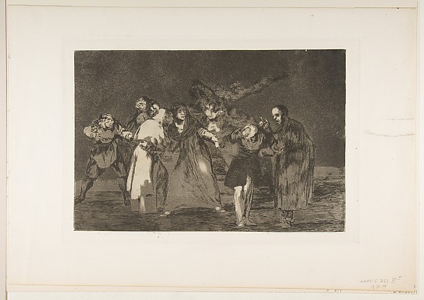 'The Exhortations' from the 'Disparates' (Follies / Irrationalities)