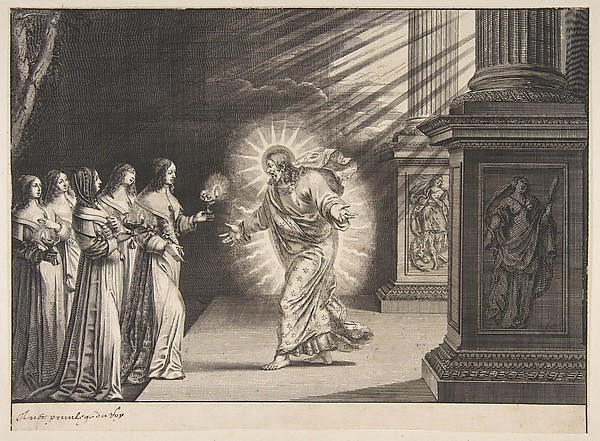 The Wise Virgins before Christ