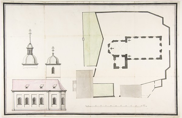 Design for the Parish Church of Merkershausen