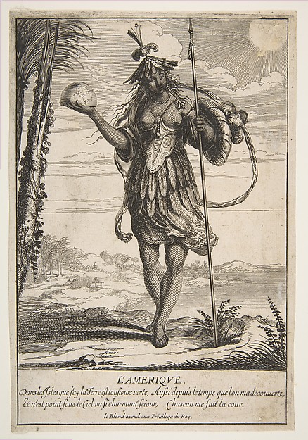 Allegory of America, from "The Four Continents"