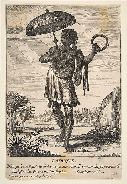 Allegory of Africa, from "The Four Continents"