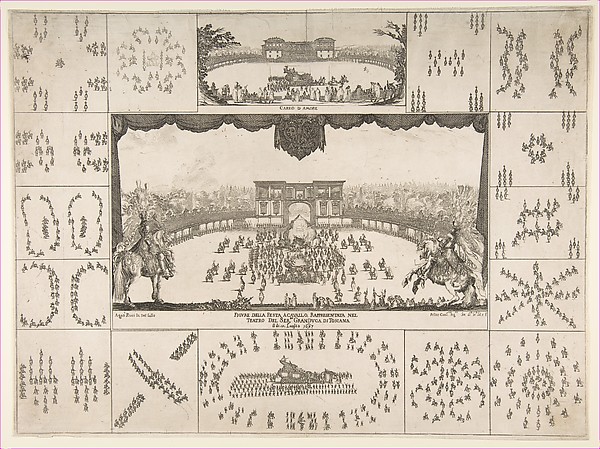 Carousel in Florence for the Marriage of The Grand Duke Ferdinand II