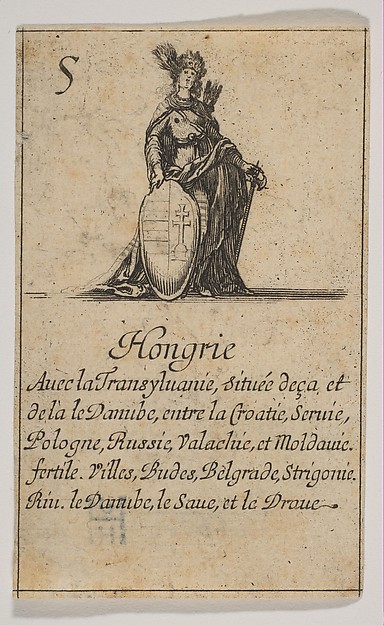 Hongrie, from "Jeu de la Géographie"