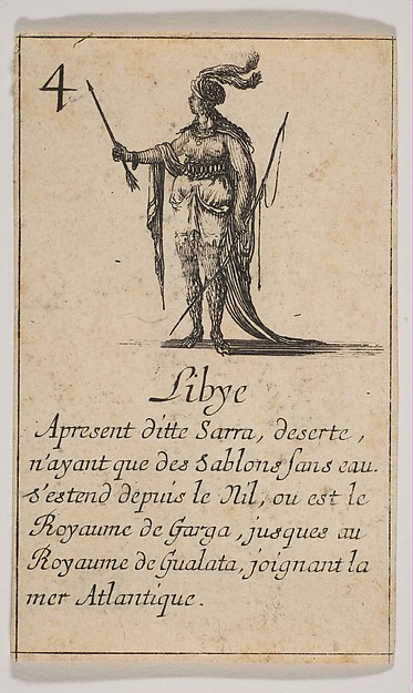 Libye, from "Jeu de la Géographie"