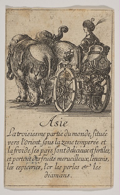 Asie, from "Jeu de la Géographie"