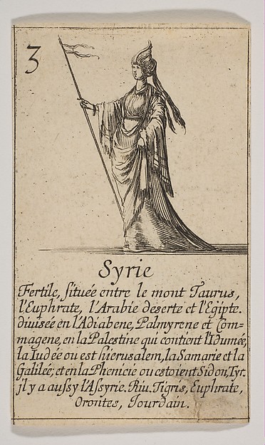 Syrie, from "Jeu de la Géographie"