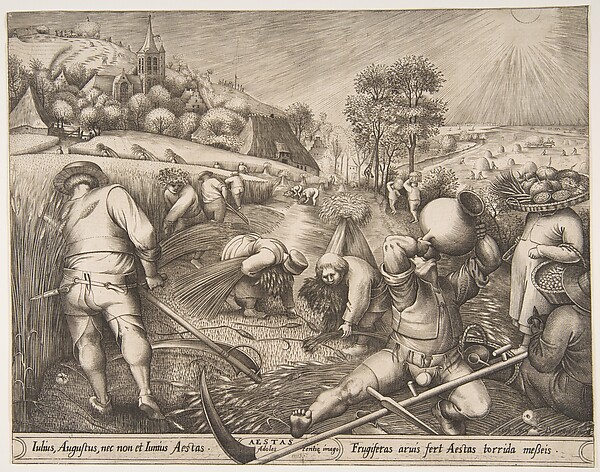 Pieter van der Heyden, Summer (Aestas), from "The Seasons"