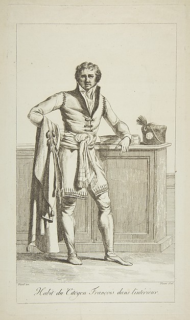Inside Attire of the French Citizen