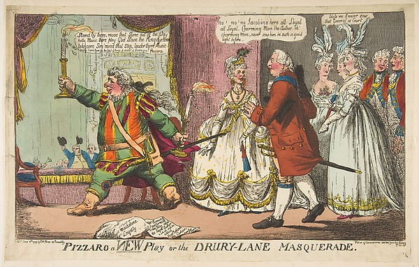 Pizzaro a New Play or the Drury-Lane Masquerade