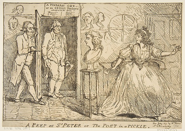 A Peep at St. Peter or The Poet in a Pickle