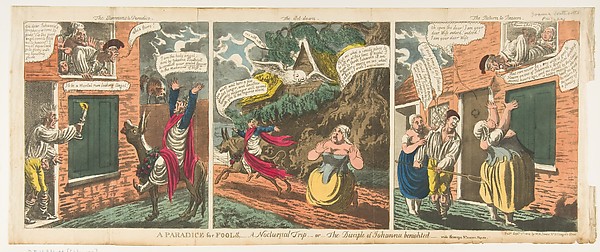 A Paradice [sic] for Fools–A Nocturnal Trip–or–The Disciple of Johanna benighted–vided Scourge No. XXXVI, page 510