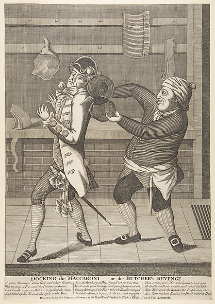 Docking the Macaroni–or the Butcher's Revenge