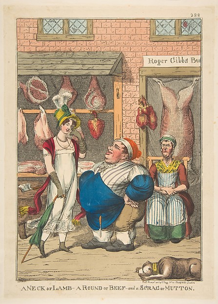 A Neck of Lamb, a Round of Beef, and a Scrag of Mutton
