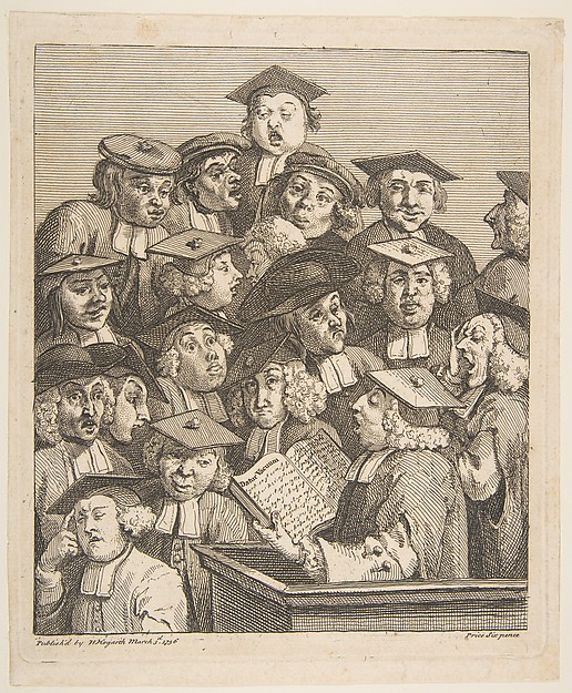 Scholars at a Lecture