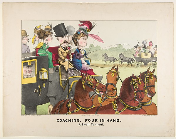 Coaching – Four in Hand – A Swell Turn-out