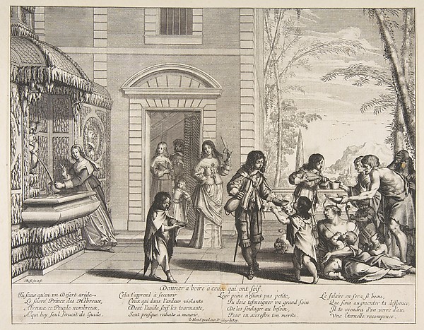 Giving Drink to the Thirsty (Donner à boire à ceux qui ont soif)