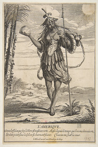 Allegory of America, from "The Four Continents"