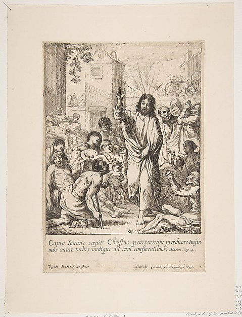 Healing the Infirm (Jésus-Christ guérit plusieurs malades en Galilée) by Claude Vignon
