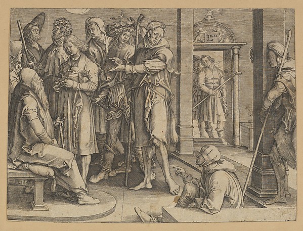 Joseph Interpreting His Dreams to Jacob (copy)