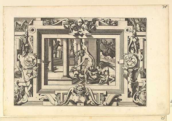 Medea Kills Her Two Children by Jason (Pour qui d'Absyrte a le sang repandu, fait que du sien le tort lui soit rendu...)