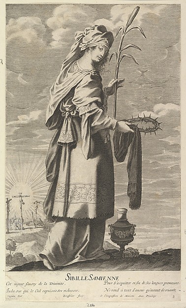 Sibylle Samienne, from "Douze Sibylles" by Gilles Rousselet