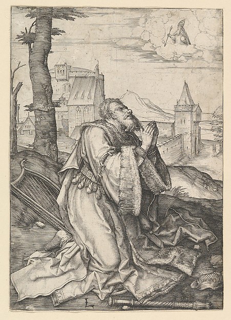David Praying