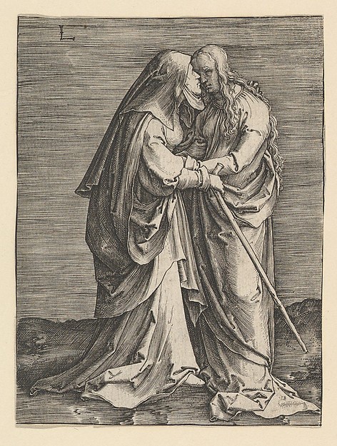 The Visitation by Lucas van Leyden