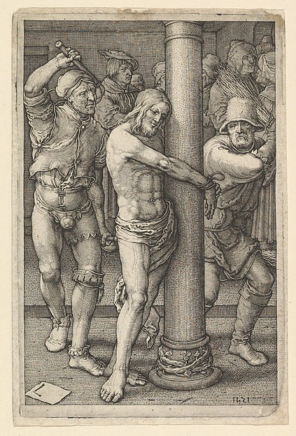 The Flagellation, from "The Passion of Christ" by Jan Muller
