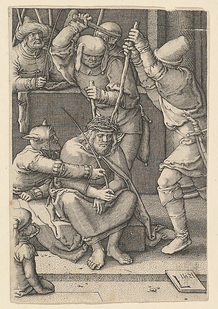 Christ Crowned with Thorns, from "The Passion of Christ" by Jan Muller