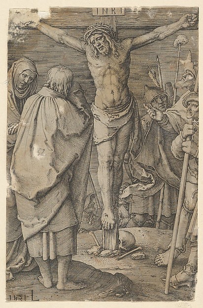 Crucifixion, from the series The Passion by Lucas van Leyden