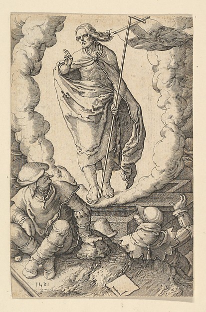 The Resurrection, from "The Passion of Christ" by Jan Muller