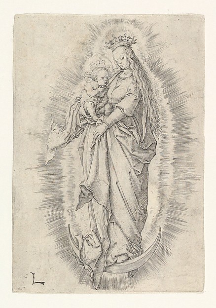 The Crowned Virgin With Child in Glory