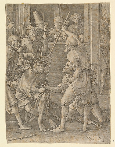 Christ Crowned with Thorns by Lucas van Leyden