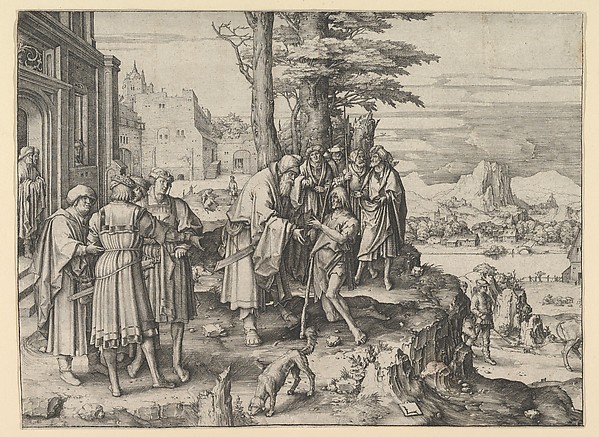 The Return of the Prodigal Son by Lucas van Leyden