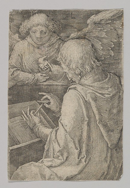 St. Matthew, from the series The Four Evangelists by Lucas van Leyden