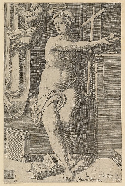 Faith, from the series The Seven Virtues