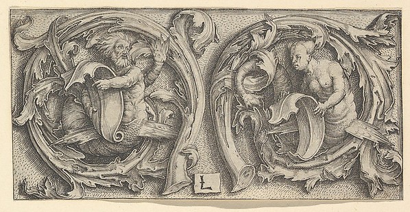 Triton and Siren in Tendrils