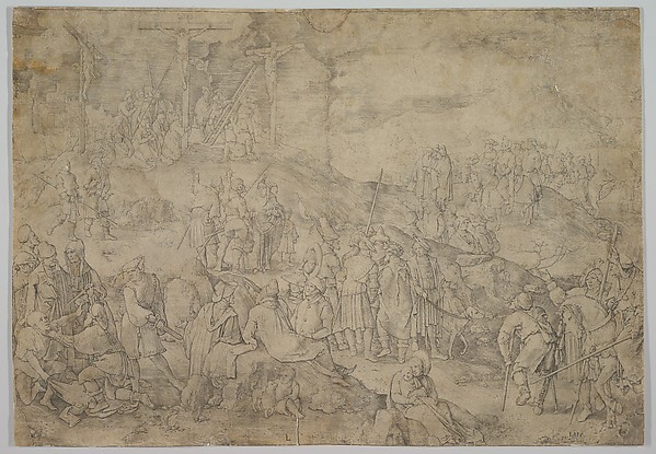 Calvary (Golgotha) by Lucas van Leyden