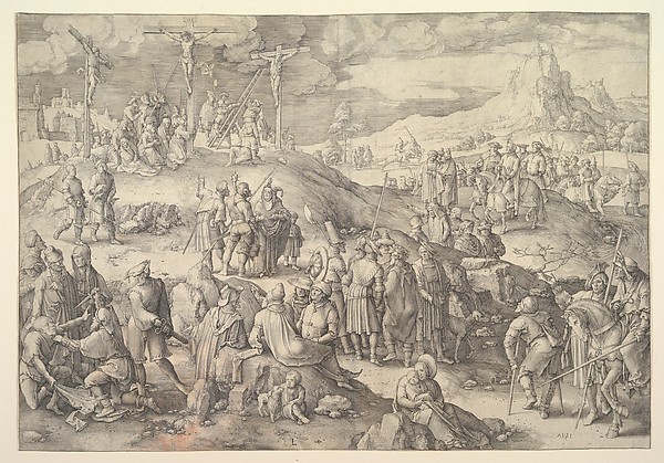 Calvary (Golgotha) by Lucas van Leyden