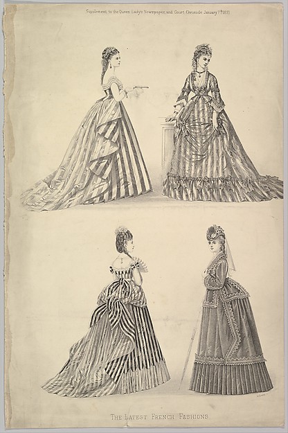 The Latest French Fashions from The Queen, The Lady's Newspaper and Court Chronicle