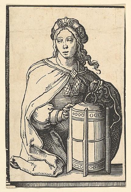 Persian Sibyl, from the series of Sibyls by Lucas van Leyden, The Metropolitan Museum of Art
