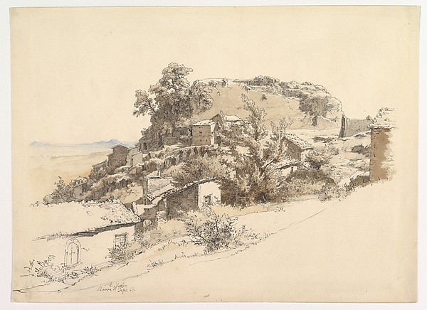 Roman Landscape near Rocca di Papa