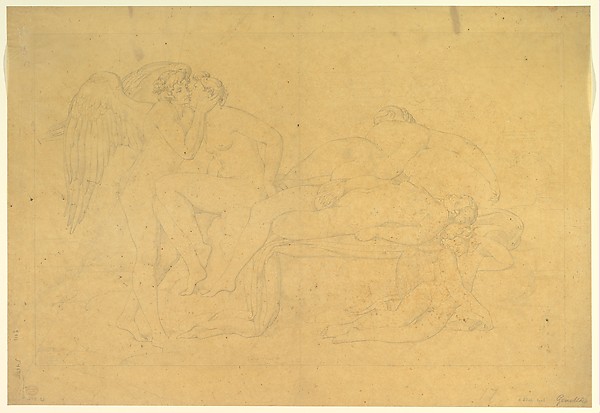 Mythological Scene, from the Legend of Cupid and Psyche