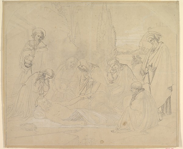 The Lamentation by Johann Friedrich Overbeck