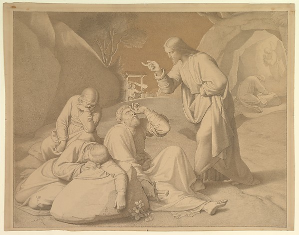 Christ in the Garden of Gethsemane by Johann Friedrich Overbeck